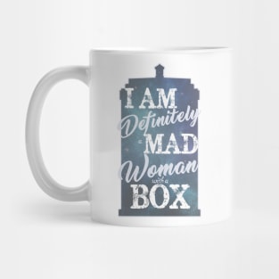 A Mad Woman With A Box Mug